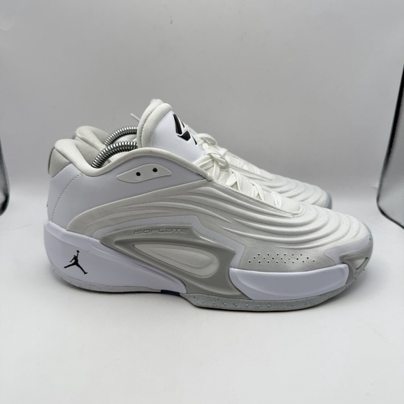 Jordan Luka 3 TB White Grey Fog FQ7453-106 Men's Size 9 New Sneakers - Picture 2 of 10